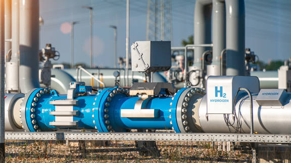 Image of hydrogen pipes