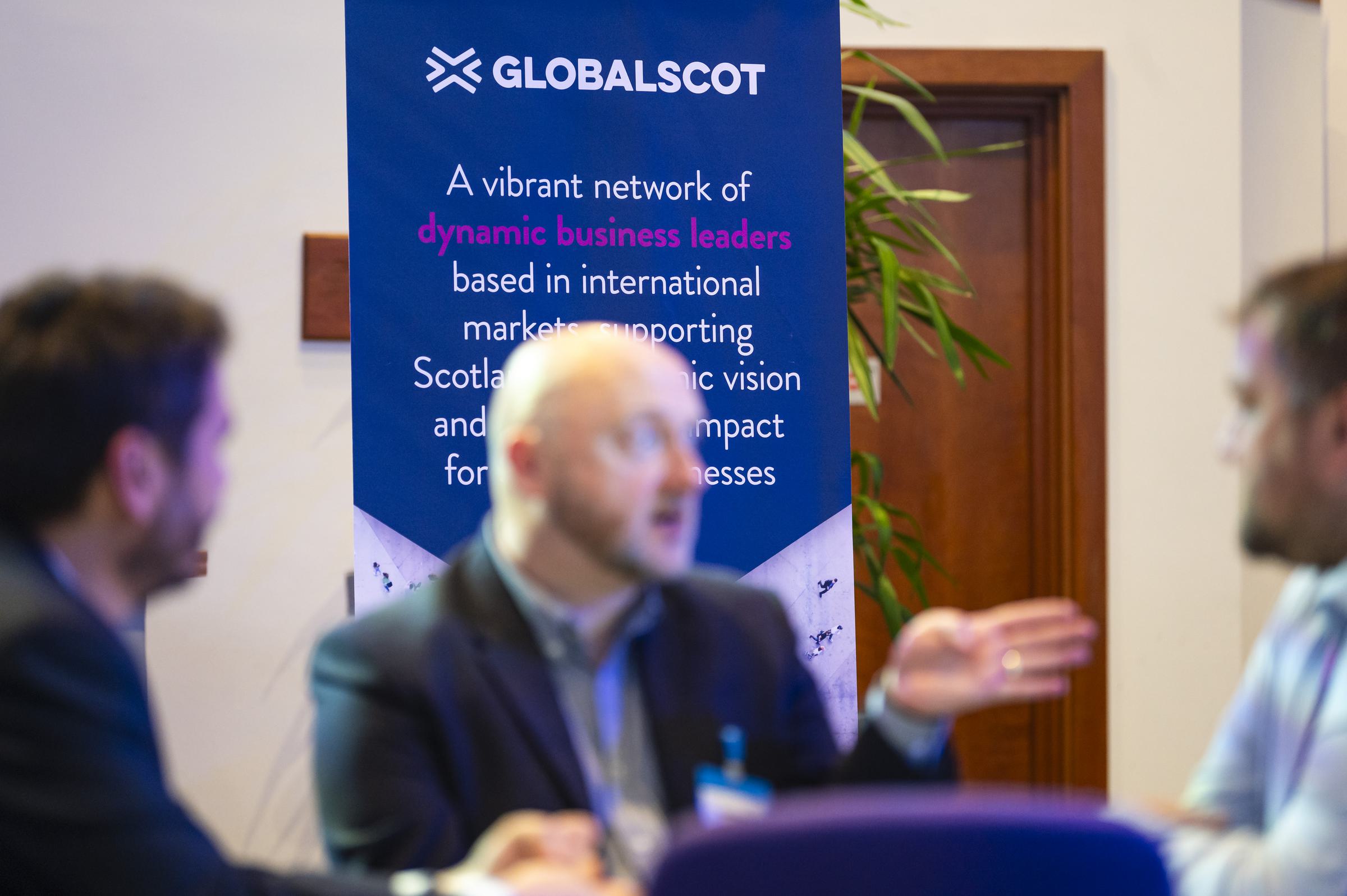 Attendees at the GlobalScot Connect event in Edinburgh